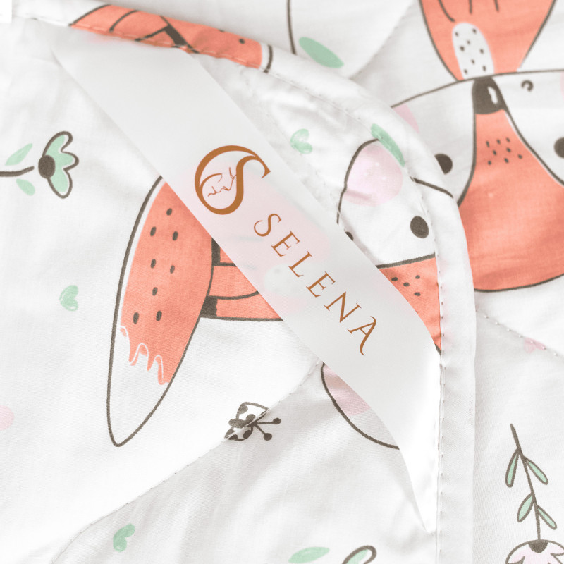 Одеяло детское 110х140 см "КЭТ", Хлопок, SELENA 